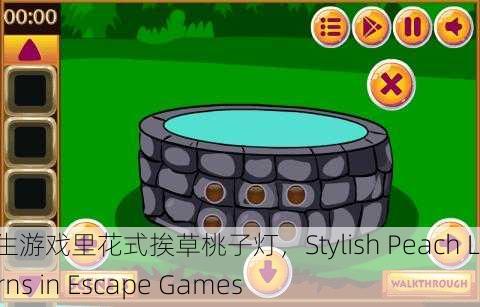在逃生游戏里花式挨草桃子灯，Stylish Peach Lanterns in Escape Games