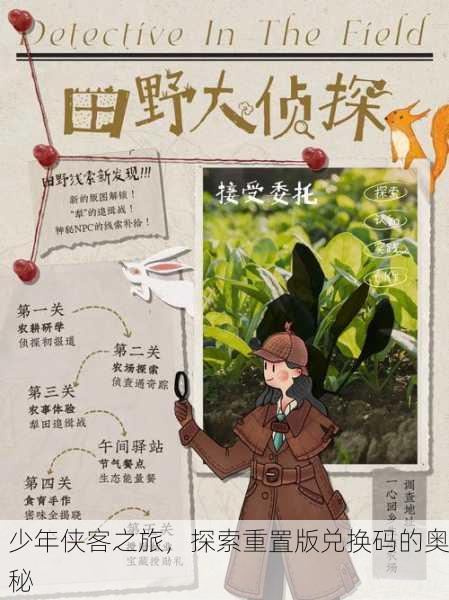 少年侠客之旅，探索重置版兑换码的奥秘
