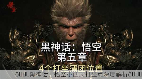 📜黑神话，悟空小西天打坐点深度解析📜