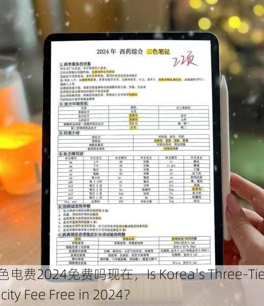 韩国三色电费2024免费吗现在，Is Korea's Three-Tier Electricity Fee Free in 2024？