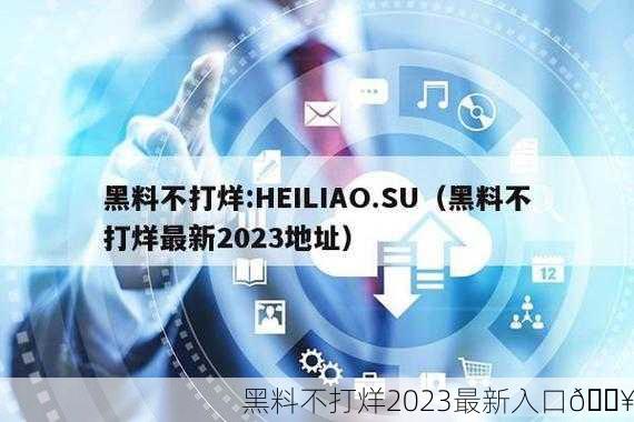 黑料不打烊2023最新入口🔥