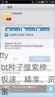 bt kitty 专业bt种子搜索神器：极速、精准、资源丰富
