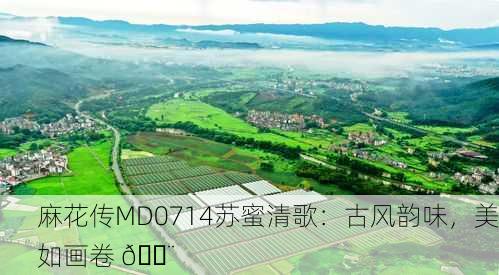 麻花传MD0714苏蜜清歌：古风韵味，美如画卷 🎨