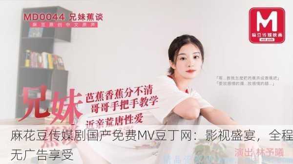 麻花豆传媒剧国产免费MV豆丁网：影视盛宴，全程无广告享受