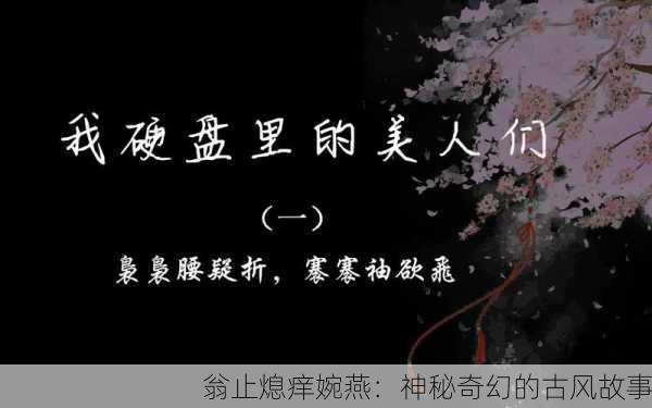 翁止熄痒婉燕：神秘奇幻的古风故事