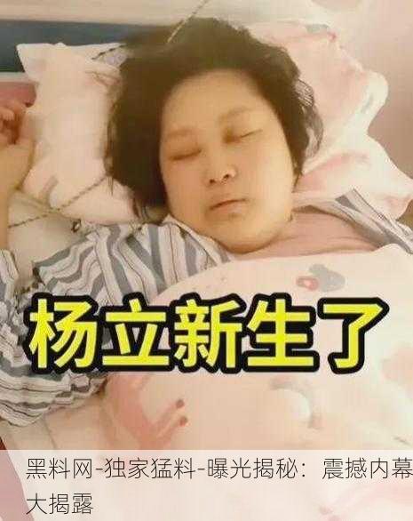 黑料网-独家猛料-曝光揭秘：震撼内幕大揭露
