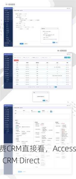 成免费CRM直接看，Access Free CRM Directly