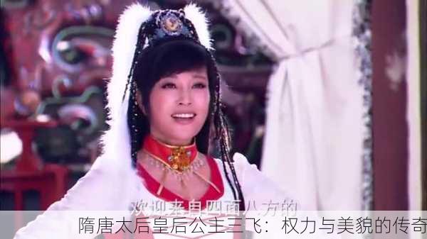 隋唐太后皇后公主三飞：权力与美貌的传奇