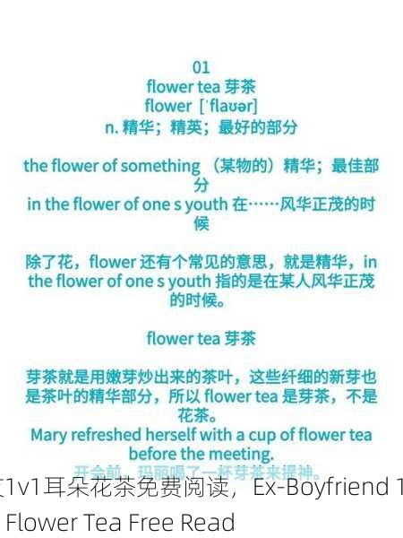前男友1v1耳朵花茶免费阅读，Ex-Boyfriend 1v1 Ear Flower Tea Free Read