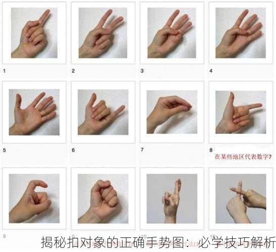 揭秘扣对象的正确手势图：必学技巧解析