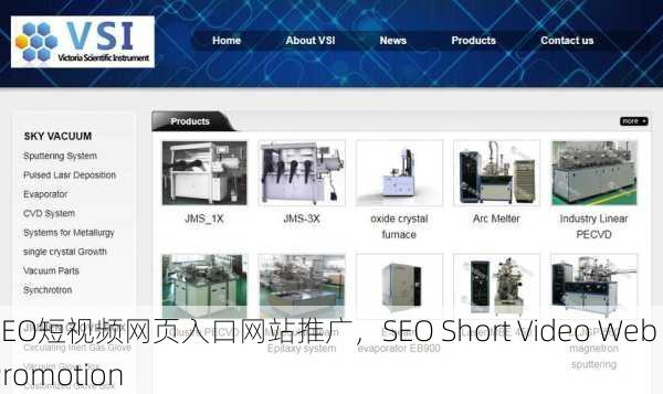 SEO短视频网页入口网站推广，SEO Short Video Web Promotion