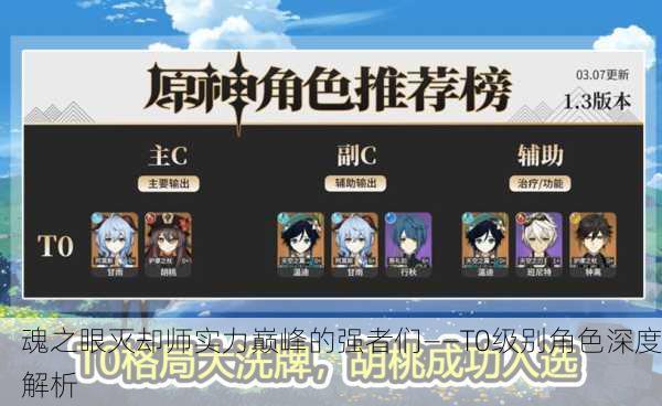 魂之眼灭却师实力巅峰的强者们——T0级别角色深度解析