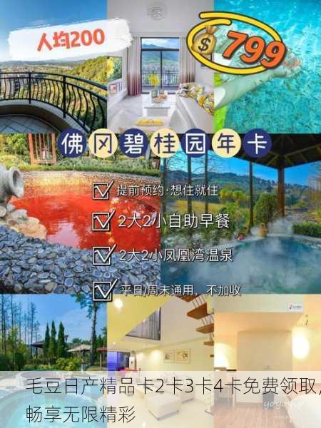 毛豆日产精品卡2卡3卡4卡免费领取，畅享无限精彩