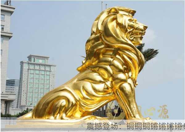 震撼登场：铜铜铜锵锵锵锵！