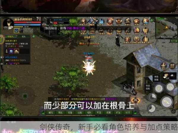 剑侠传奇，新手必看角色培养与加点策略