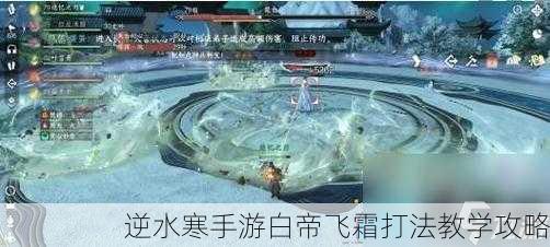 逆水寒手游白帝飞霜打法教学攻略