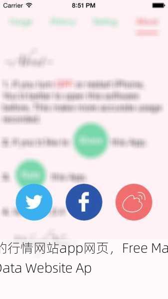 免费的行情网站app网页，Free Market Data Website App