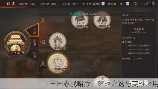 三国志战略版，策略之选与英雄之用