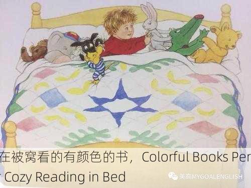 适合躲在被窝看的有颜色的书，Colorful Books Perfect for Cozy Reading in Bed