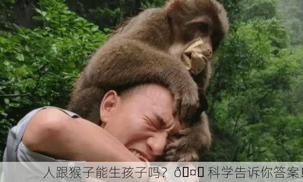 人跟猴子能生孩子吗？🤔 科学告诉你答案！