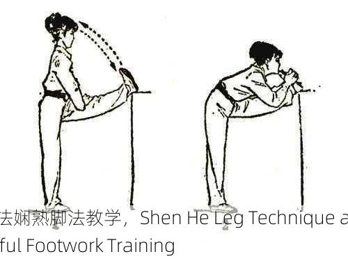 申鹤腿法娴熟脚法教学，Shen He Leg Technique and Skillful Footwork Training