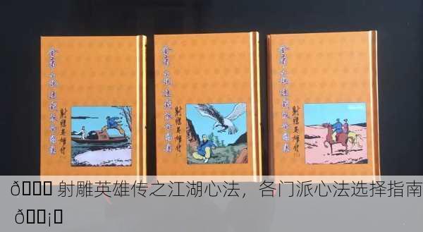 📚 射雕英雄传之江湖心法，各门派心法选择指南 🗡️