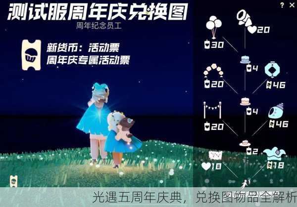 光遇五周年庆典，兑换图物品全解析