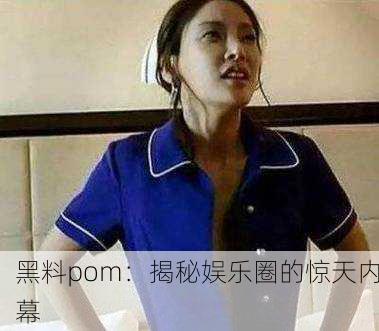 黑料pom：揭秘娱乐圈的惊天内幕