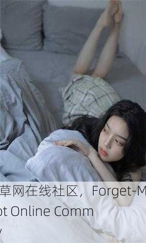 忘忧草网在线社区，Forget-Me-Not Online Community
