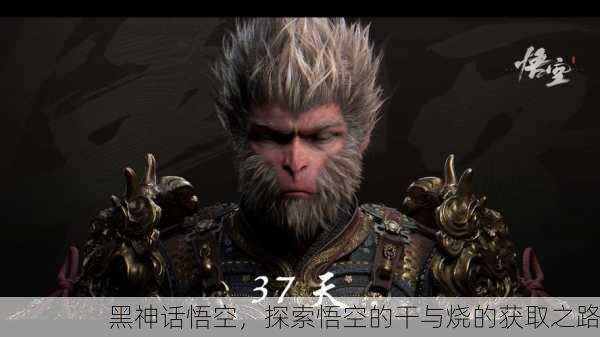 黑神话悟空，探索悟空的干与烧的获取之路