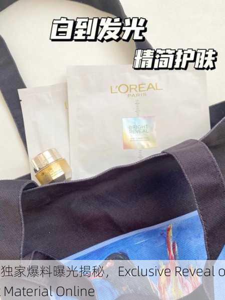 黑料网独家爆料曝光揭秘，Exclusive Reveal of Black Material Online