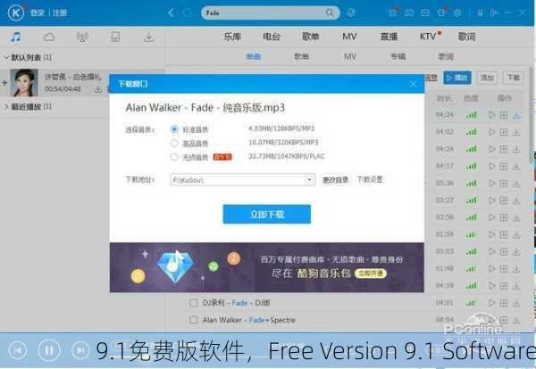 9.1免费版软件，Free Version 9.1 Software