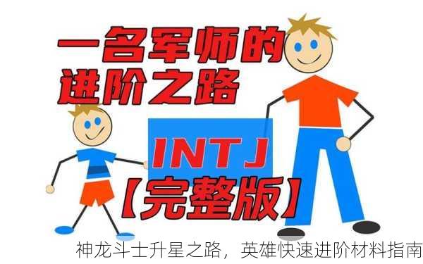 神龙斗士升星之路，英雄快速进阶材料指南