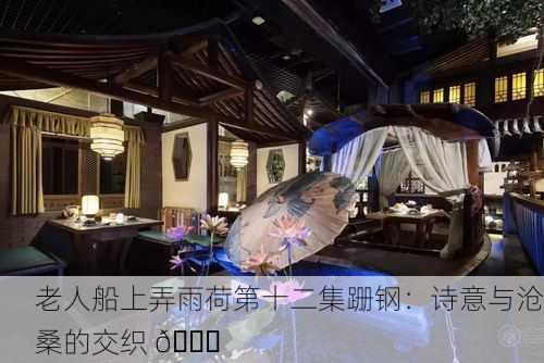 老人船上弄雨荷第十二集跚钢：诗意与沧桑的交织 🌊