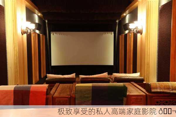 极致享受的私人高端家庭影院 🎬