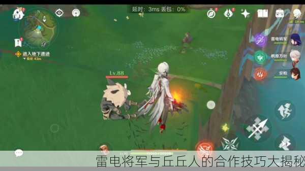 雷电将军与丘丘人的合作技巧大揭秘