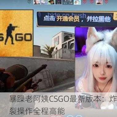 暴躁老阿姨CSGO最新版本：炸裂操作全程高能