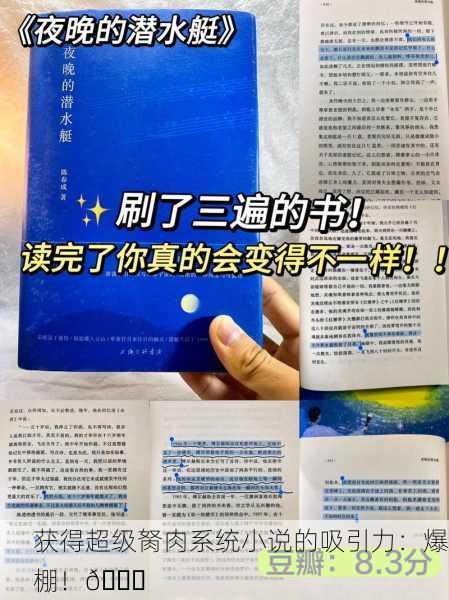 获得超级胬肉系统小说的吸引力：爆棚！📚