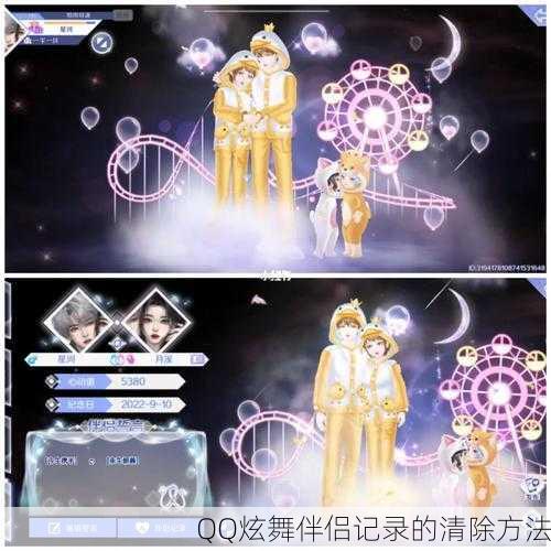 QQ炫舞伴侣记录的清除方法