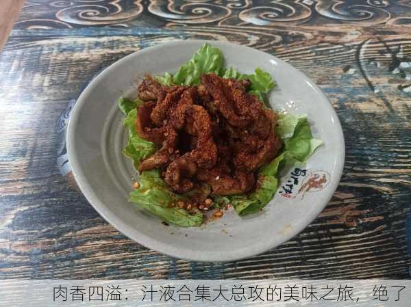 肉香四溢：汁液合集大总攻的美味之旅，绝了！