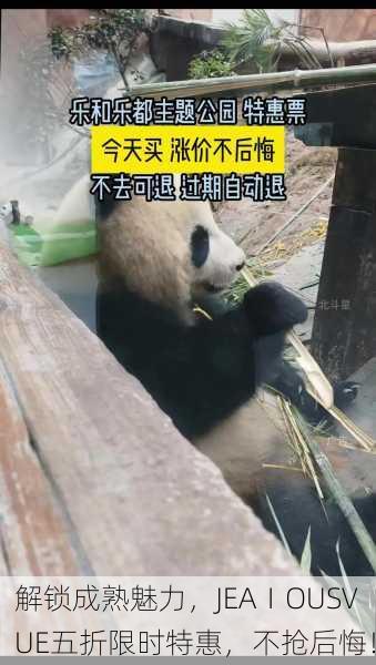 解锁成熟魅力，JEAⅠOUSVUE五折限时特惠，不抢后悔！