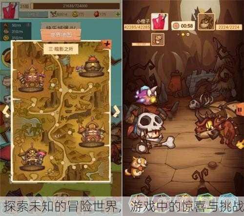 探索未知的冒险世界，游戏中的惊喜与挑战