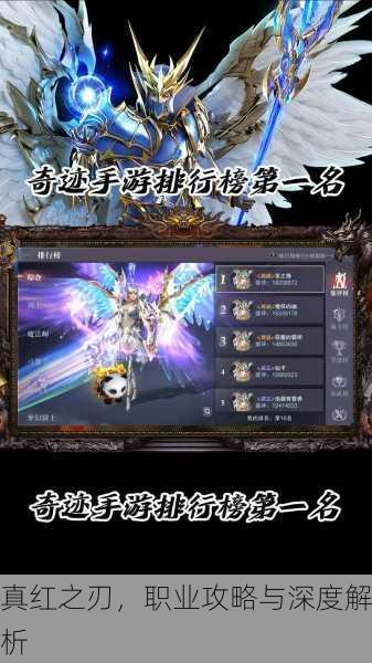 真红之刃，职业攻略与深度解析