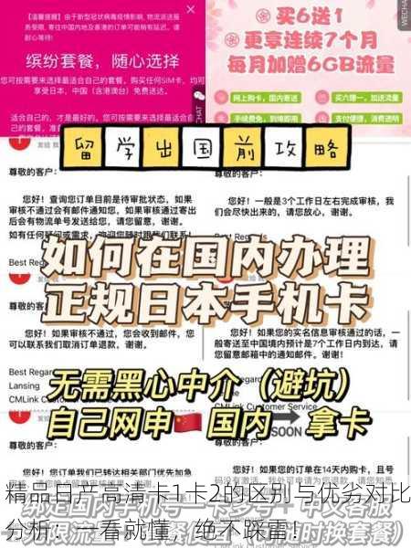 精品日产高清卡1卡2的区别与优劣对比分析：一看就懂，绝不踩雷！