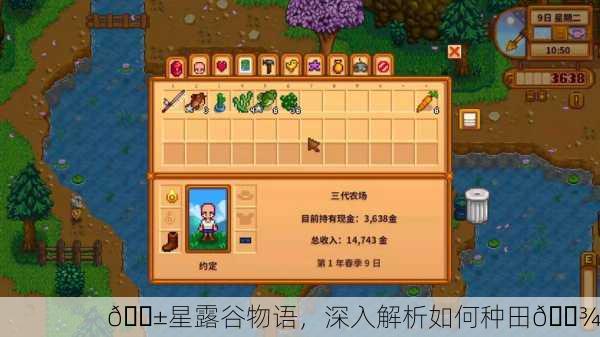 🌱星露谷物语，深入解析如何种田🌾