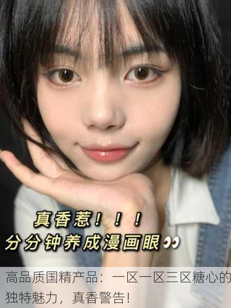 高品质国精产品：一区一区三区糖心的独特魅力，真香警告！