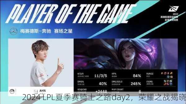 2024 LPL夏季赛骑士之路day2，荣耀之战揭晓