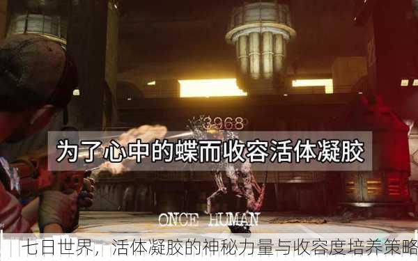 七日世界，活体凝胶的神秘力量与收容度培养策略
