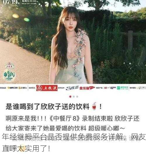 年经继拇平台是否提供免费服务详解，网友直呼太实用了！