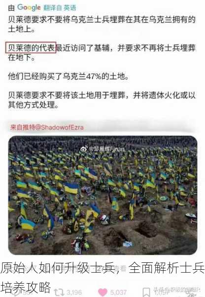 原始人如何升级士兵，全面解析士兵培养攻略